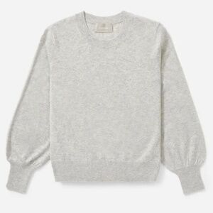 Everlane Cashmere Lantern Crew size XS